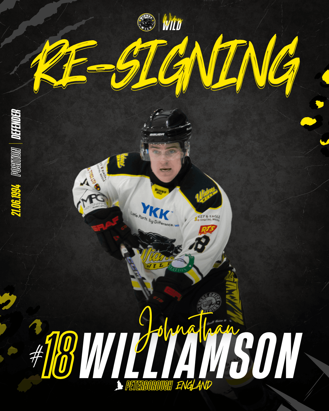 JOHNO JOINS FOR YEAR 4!