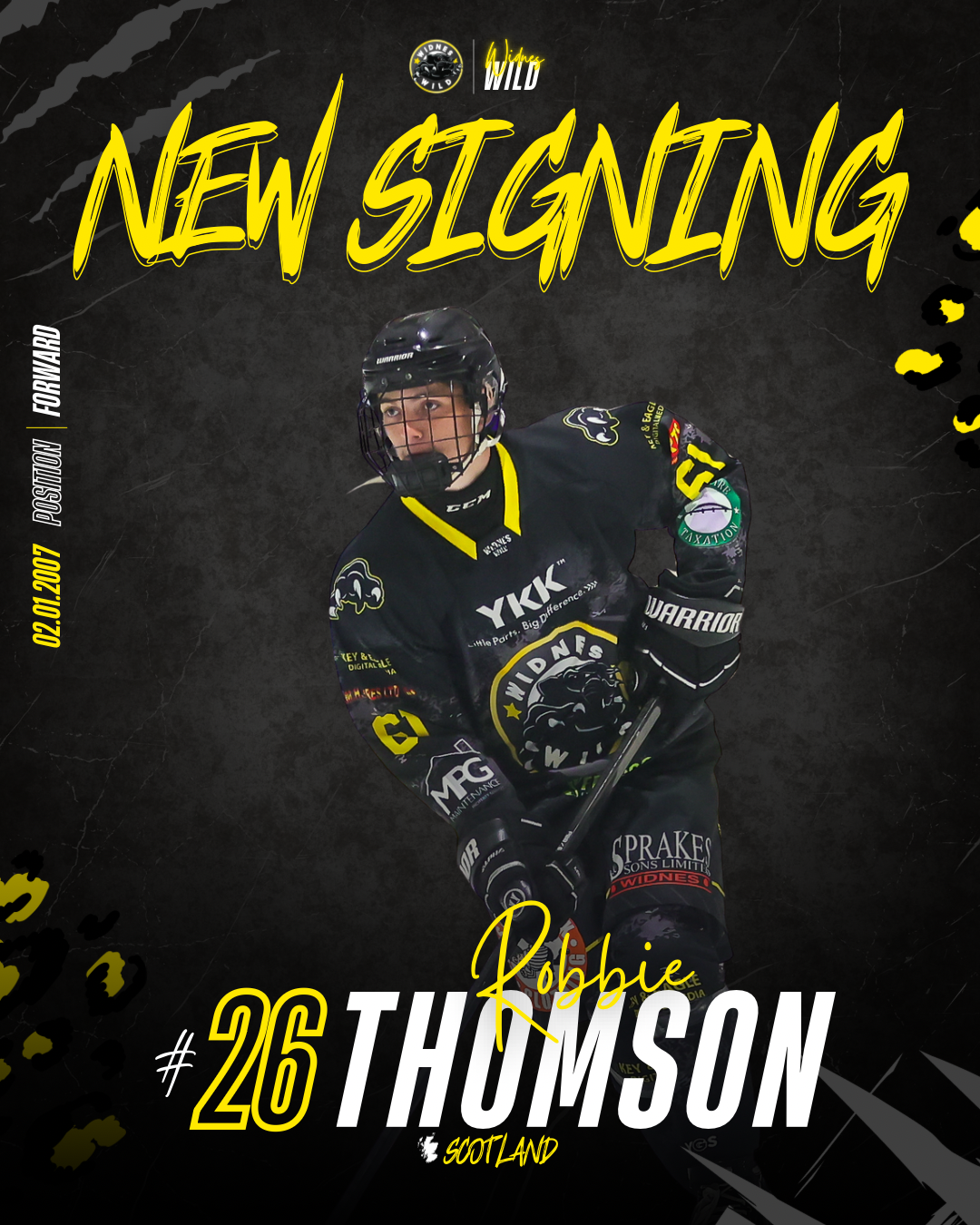 THOMSON TURNS WILD!